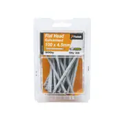 Paslode 100 x 4.5mm 500g Galvanised Flat Head Nails - 35 Pack