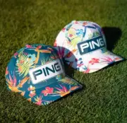 PING Golf Club of Paradise Tour Snapback Cap 231 US Model Navy / White JPN New