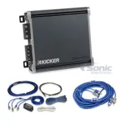 Kicker CXS400.1 | 400W Class-D Monoblock Amplifier Package | Car Audio
