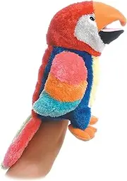 Aurora World Hand Puppet Petey Parrot 12" - 02345