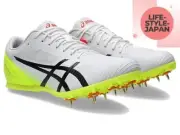 ASICS HEATSPRINT 13 1093A199 101 White/Safety Yellow Men Track & Field Spikes