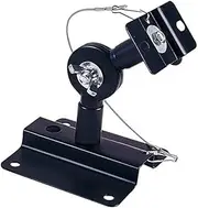 Monoprice 106839 Adjustable 33 lb. Capacity Speaker Wall Mount Brackets (Pair), Black, 2 Pcs Set