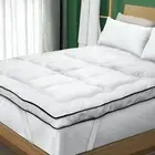 Luxury Soft Premium Lofty 700GSM Memory Fibre Mattress Topper | Anti Allergy ...