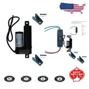 High-Performance 2" Linear Actuator with DPDT Switch & Mounting Brackets