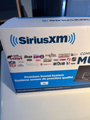 SiriusXM SUBX3C Universal Boombox for Sirius XM Radios BNIB premium sound system