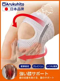 在飛比找樂天市場購物網優惠-日本品牌護膝運動籃球跑步舞蹈男士女士半月板膝蓋護關節護漆薄款