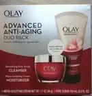 OLAY Olay Regenerist Advanced Anti Aging Skin Care Duo Pack Moisturizer Cleanser