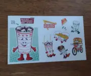 In N Out Souvenir Kids Stickers, Scratch & Smell The Coke Cola
