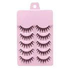 Fiber Half False Eyelashes Fuffy Lashes Eye Extension Thick Long Eye Lashes