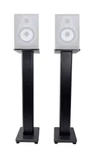(2) Rockville 28" Studio Monitor Speaker Stands For Samson Resolv SE8