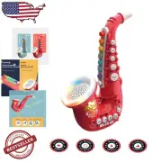 Kids Mini Saxophone Toy with Light & Sound - Educational Music Instrument