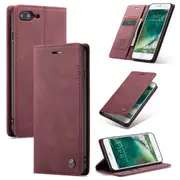 CaseMe iPhone 7 Plus 8 Plus Classic Folio Case Cover Apple iPhone 7+8+ [Wine]