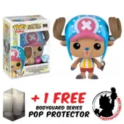 FUNKO POP VINYL ONE PIECE TONY TONY CHOPPER FLOCKED #99 EXCLUSIVE VINYL FIGURE