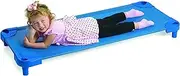 Angeles Value Line Standard Kids Naptime Cot, AFB5750, Stackable Classroom Rest Cot for Toddlers, Daycare or Nursery Indoor Sleeping - Fully Assembled
