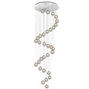 Berly LED 31L Staircase Spiral Chandelier Lights | Marden Designer