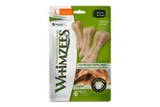 Whimzees Medium/Large 9 Pack of Dental Ricebone Dog Treats