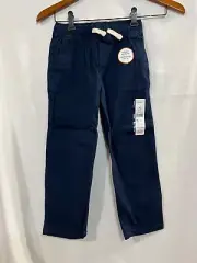 Wonder Nation Pull On Pants Boys Khaki Reinforced Knee Pockets Sz XS,Xl,XXL NEW