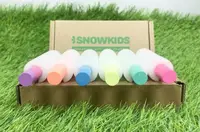 在飛比找樂天市場購物網優惠-韓國 SNOWKIDS 寶寶安全無痕塗鴉蠟筆 (一組6色)｜
