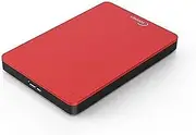 Sonnics 320GB Red External Portable Hard Drive USB 3.0 Super Fast Transfer Speed for use with Windows PC, Mac, Smart tv, Xbox ONE and PS4