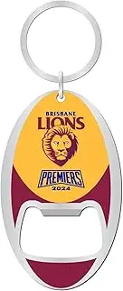AFL 2024 PREMIERS Bottle Opener Keyring - Brisbane Lions - ETA NOV 2024 - TROFE