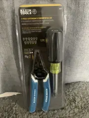Klein Tools 2-Piece 11 In 1 Screwdriver & Wire Stripper Kit NEW92922