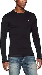 [Tommy Jeans] Men's TJM Original Rib Longsleeve TEE L/S T-Shirt
