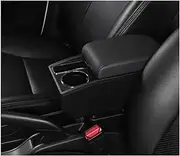 Arm Storage Box for T&oyota for Yaris for Vitz 11-19 Car Armrest Center Storage Box Cup Holder Car Armrest Box Armrest Storage Box(W1 Fast Charging 3)