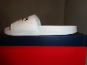 Mens Reebok Classic Slides White / Black Sizes NIB! New! ! So Comfy!!