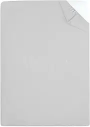 AIMANE Percale Easy Care Polycotton Bunk Bed Fitted Sheet 2ft 6" (76cmx190cm) Perfect for Camp Kids Bunk Beds/RVs/Guest Beds/Caravan Campervan/Small Single Bed (Silver)