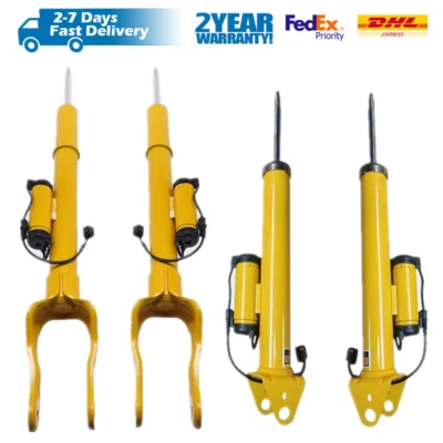 4x Front Rear Air Shock Absorbers EDC Fit Jeep Grand Cherokee SRT SRT8 2012-2015 (for: Jeep)