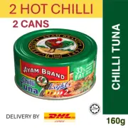 AYAM BRAND CHILLI TUNA (2PACK X 160G) 2 HOT CHILLI