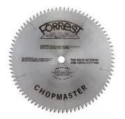 FORREST CM10806105 10" X 5/8" Bore CHOPMASTER SAW BLADES .105 kerf