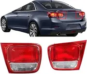 Compatible With Chevrolet Malibu 2013-2015 ，Taillight Assemblies Tail Light Brake Lamp Inner Left Right Automotive Signal Lights Tail Lamps(Right)