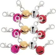 36Pcs Colorful Pet Collar Bells for Dogs and Cats DIY Charms Soft Sound Pet Accessories Fit for Keychains and Pet Collars