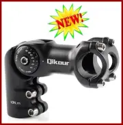 Bike Stem 120 Adjustable 1" / 1.25" Handlebar Riser Adapter for Road, Mountai...