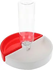 ROMISBABA Automatic Dual Use Cat Water Bowl Creative Color Matching Pet Feeder Bite Resistant Design for Cats and Dogs for Home and Pet Shops
