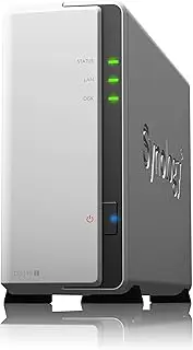 Synology DiskStation DS119j 1-Bay 3.5" Diskless 1xGbE NAS, White, DS119J