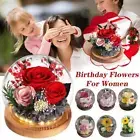 Forever Flowers Glitter Roses Gifts for Women Mom Grandma with LED Light✨.