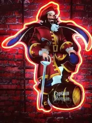 Captain Morgan Rum Lamp Light Light Neon Sign 17" With HD Vivid Printing