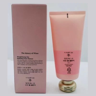 The History of Whoo Gongjinhyang Soo Sooyeon Foam Cleanser 180ml Face wash
