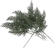 Alipis 40Pcs Faux Pine Needles Stems Artificial Pine Branches for Home Decor Christmas Wreaths Floral Arrangements and Garden Decoration for Indoor and Outdoor Use