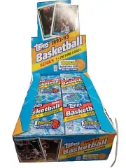 1992-93 TOPPS BASKETBALL UNOPENED PACK! HAS MICHAEL JORDAN HIGHLIGHT CARD !