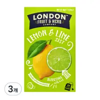 在飛比找Coupang 酷澎優惠-LONDON FRUIT & HERB 檸檬萊姆皮茶包