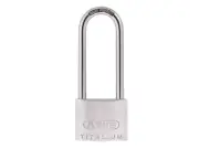ABUS Mechanical 64TI/50mm TITALIUM™ Padlock 80mm Long Shackle Carded ABU64TI508