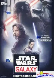 2018 Topps Star Wars Galaxy EXCLUSIVE Sealed Blaster Box- PATCH RELIC