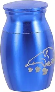 GANAZONO Pet Cremation Urn for Dog Ashes Durable Memorial Casket Lightweight Cat Ashes Container Easy to Clean Securely Sealed for Pet Remembrance