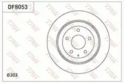 TRW DF8053 Brake Disc Rotors