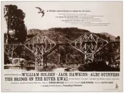 The Bridge On The River Kwai poster 1957 Old Film Movie Photo 2