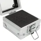 Nail Drill Bits Holder Container 25 Holes Aluminum Alloy Nail Grinding Bits NOW