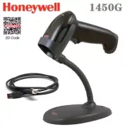 Honeywell Voyager 1450G2D-2USB-1 2D USB Handheld Barcode Scanner w Stand & Cable